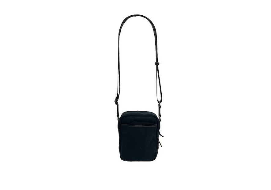 sir edward GAMMA - TOILE/CUIR - NOIR sac homme zip gamma sac h zip