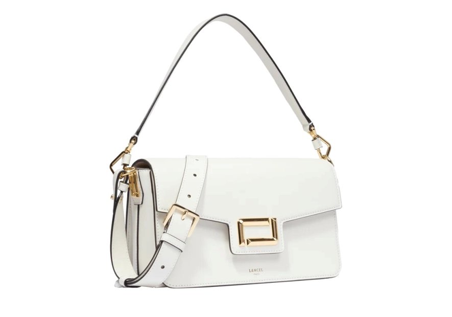 Lancel A13149 - CUIR DE VACHETTE - NEIG sac à rabat m angele Sacs à mains