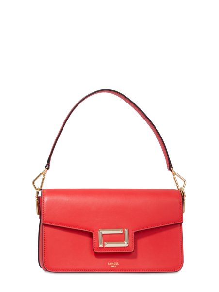 Lancel A13149 - CUIR DE VACHETTE - ROUG sac à rabat m angele Sacs à mains