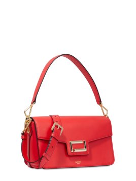 Lancel A13149 - CUIR DE VACHETTE - ROUG sac à rabat m angele Sacs à mains