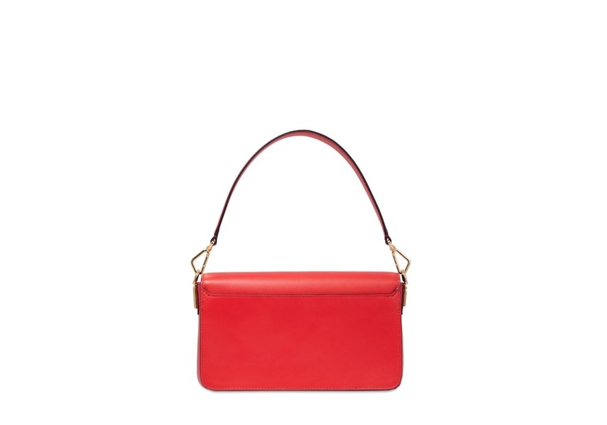 Lancel A13149 - CUIR DE VACHETTE - ROUG sac à rabat m angele Sacs à mains