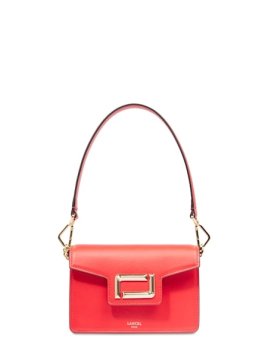 Lancel A13275 - CUIR DE VACHETTE - ROUG sac a rabat mini angele Sacs à mains