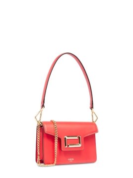 Lancel A13275 - CUIR DE VACHETTE - ROUG sac a rabat mini angele Sacs à mains