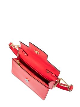 Lancel A13275 - CUIR DE VACHETTE - ROUG sac a rabat mini angele Sacs à mains