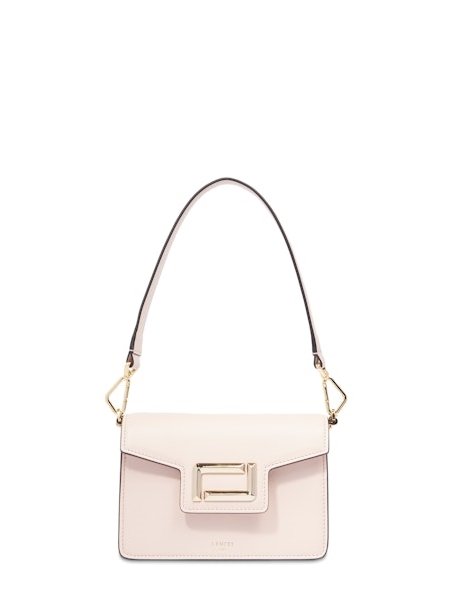 Lancel A13275 - CUIR DE VACHETTE - ROSE sac a rabat mini angele Sacs à mains