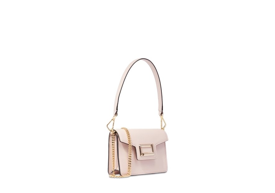 Lancel A13275 - CUIR DE VACHETTE - ROSE sac a rabat mini angele Sacs à mains