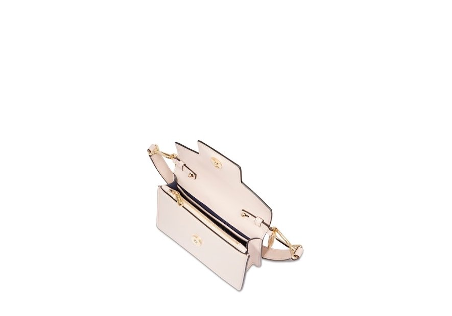 Lancel A13275 - CUIR DE VACHETTE - ROSE sac a rabat mini angele Sacs à mains