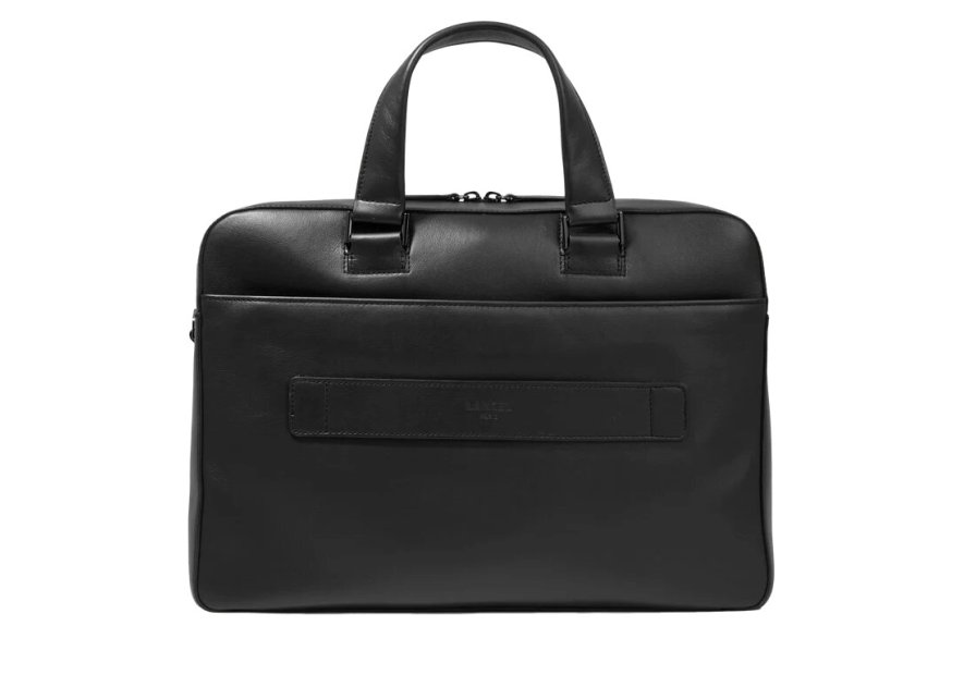 Lancel A12982 - CUIR DE VACHETTE - NOIR porte document lancel max Sac business