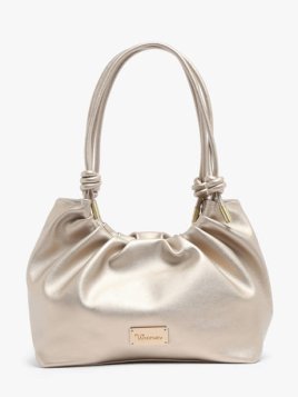Woomen WAMR09 - POLYURÉTHANE - CHAMPAGN sac shopping froncé amarylis woomen shopping