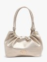 Woomen WAMR09 - POLYURÉTHANE - CHAMPAGN sac shopping froncé amarylis woomen sac-a-main-shopping-toile-ou-cuir