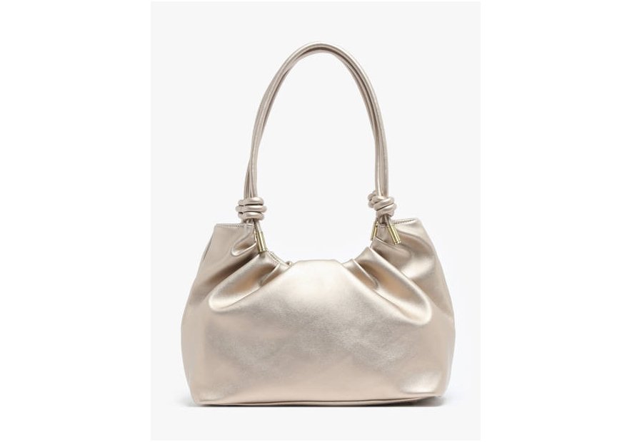 Woomen WAMR09 - POLYURÉTHANE - CHAMPAGN sac shopping froncé amarylis woomen shopping