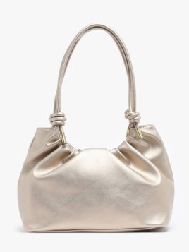 Woomen WAMR09 - POLYURÉTHANE - CHAMPAGN sac shopping froncé amarylis woomen shopping