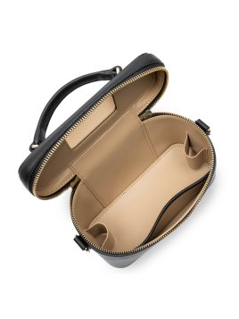 Lancaster 547-106 - CUIR DE VACHETTE - NOI ashna sac a main vanity Sacs à mains