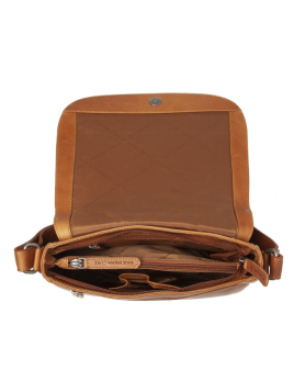 the chesterfield C48.1326 - CUIR DE VACHETTE - CO sac rabat arrondi everglades Sacs à mains