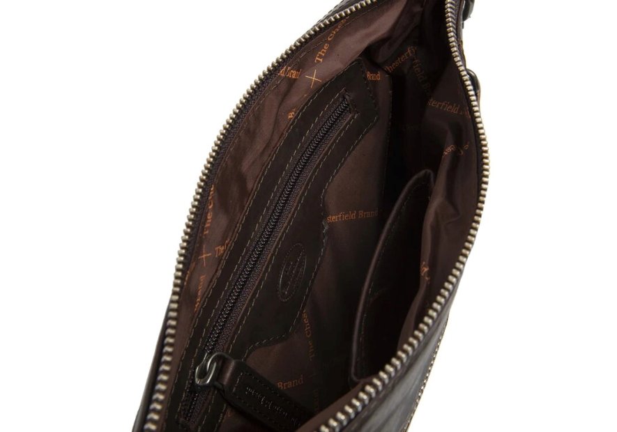 the chesterfield C48.1228 - CUIR DE VACHETTE - BR sac besace farro the chesterfield Sacs à mains