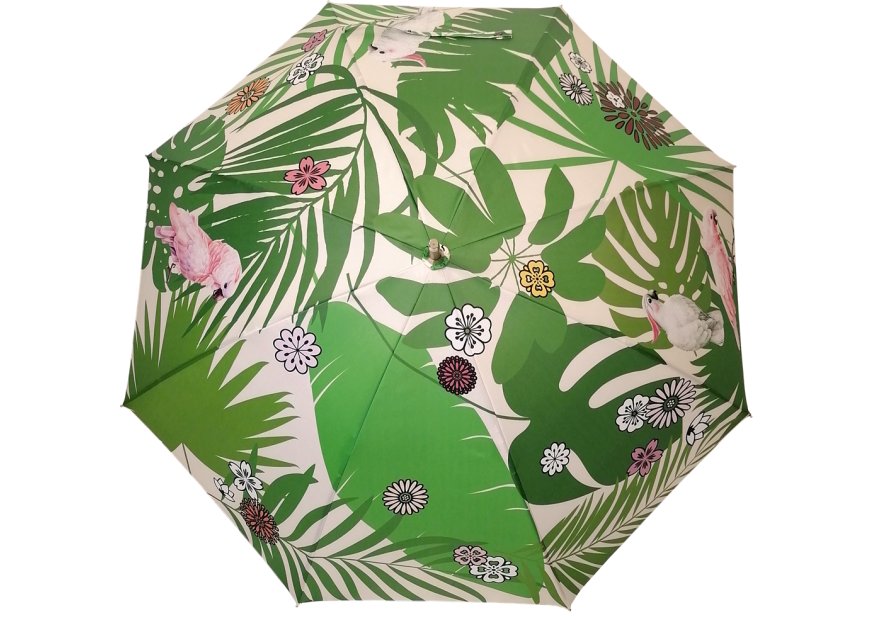 Neyrat Autun 3N - POLYESTER - VERT Perroquets Made in france Petite maroquinerie