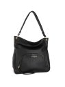 Lancaster 529-87 - CUIR DE VACHETTE - NOIR dune-sac a dos sacs-a-mains