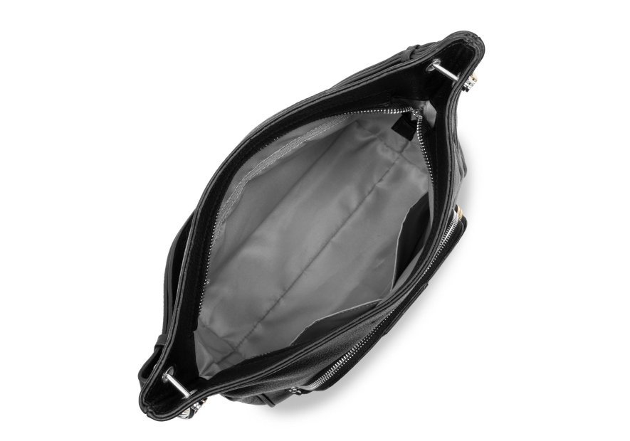 Lancaster 529-87 - CUIR DE VACHETTE - NOIR dune-sac a dos Sacs à mains