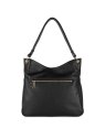 Lancaster 529-87 - CUIR DE VACHETTE - NOIR dune-sac a dos sacs-a-mains