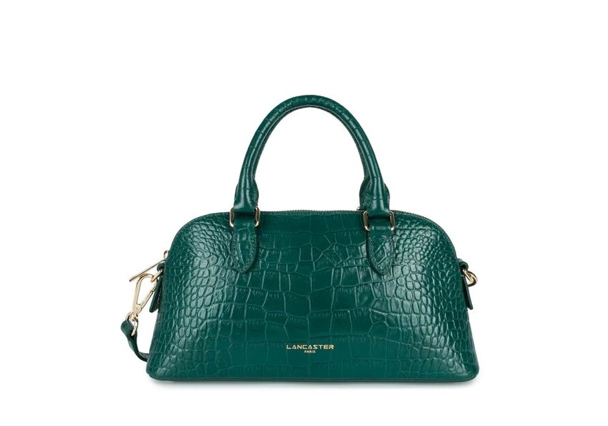 Lancaster 524-106 - CUIR DE VACHETTE FACON grand sac demi lune exo Sacs à mains