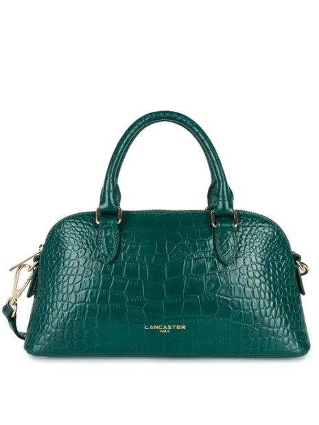 Lancaster 524-106 - CUIR DE VACHETTE FACON grand sac demi lune exo sacs-a-mains