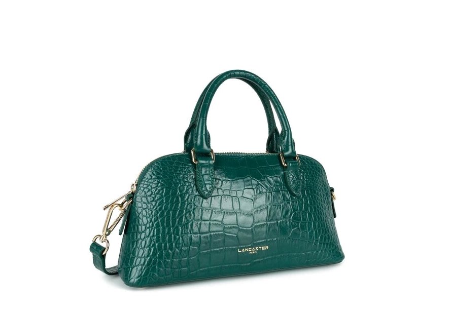 Lancaster 524-106 - CUIR DE VACHETTE FACON grand sac demi lune exo Sacs à mains