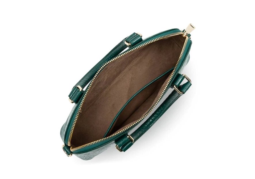 Lancaster 524-106 - CUIR DE VACHETTE FACON grand sac demi lune exo Sacs à mains