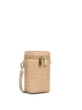 Lancaster 524-100 - CUIR DE VACHETTE FACON mini vanity porté travers Sacs à mains