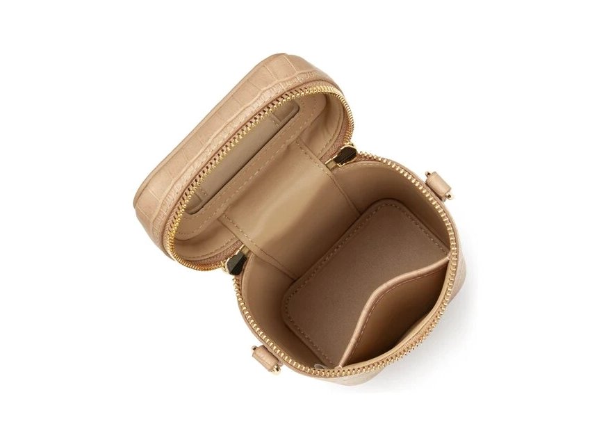 Lancaster 524-100 - CUIR DE VACHETTE FACON mini vanity porté travers Sacs à mains