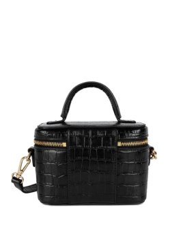 Lancaster 524-101 - CUIR DE VACHETTE FACON petit vanity porté travers Sacs à mains