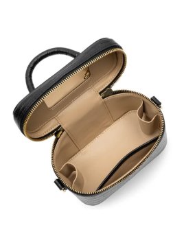 Lancaster 524-101 - CUIR DE VACHETTE FACON petit vanity porté travers Sacs à mains