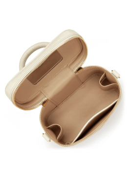 Lancaster 524-101 - CUIR DE VACHETTE FACON petit vanity porté travers Sacs à mains