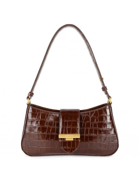 Lancaster 531-019 - CUIR DE VACHETTE FACON sac baguette lancaster exotic ily sacs-a-mains