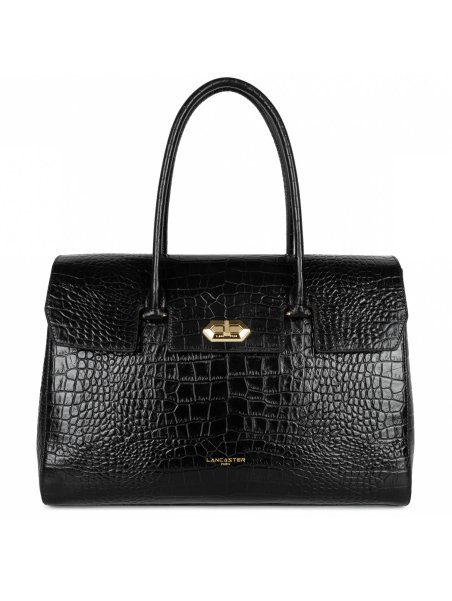 Lancaster 524-112 - CUIR DE VACHETTE FACON grand cabas épaule exo Sacs à mains