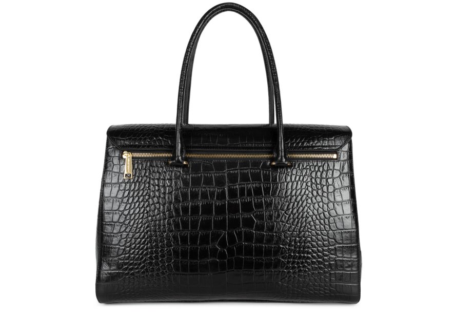 Lancaster 524-112 - CUIR DE VACHETTE FACON grand cabas épaule exo Sacs à mains