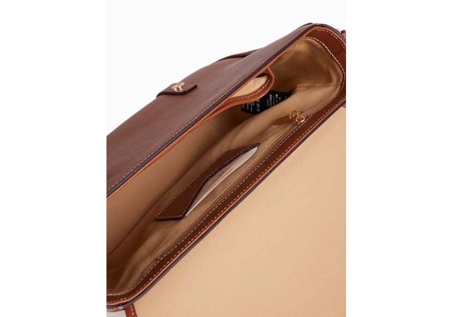 Nat & Nin OXFORD - CUIR DE VACHETTE FINITI sac besace double patte oxfrod Sacs à mains