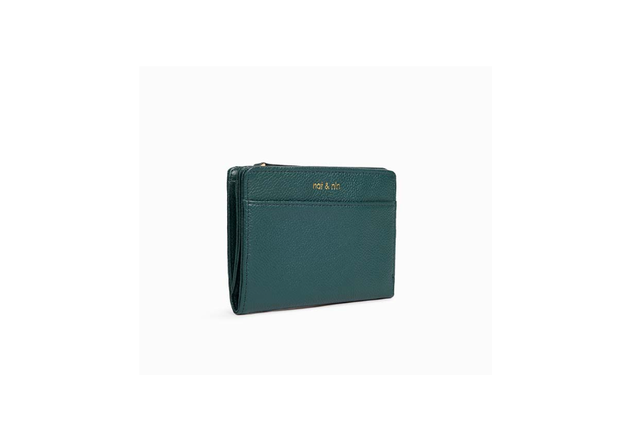 Nat & Nin ISIS - CUIR DE VACHETTE FINITION porte monnaie/porte billets pmpb