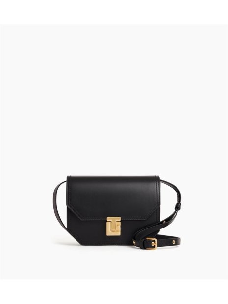 Le Tanneur TROS1200 - CUIR DE VACHETTE - NO petit sac bandoulière en cuir lisse rose sacs-a-mains