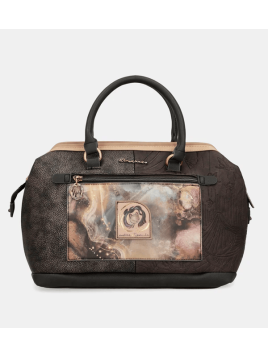 Anekke 39701-123 - POLYURÉTHANE - NOIR sac bowling Sacs à mains