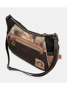 Anekke 39703-002 - POLYURÉTHANE - NOIR sac porté travers Sacs à mains