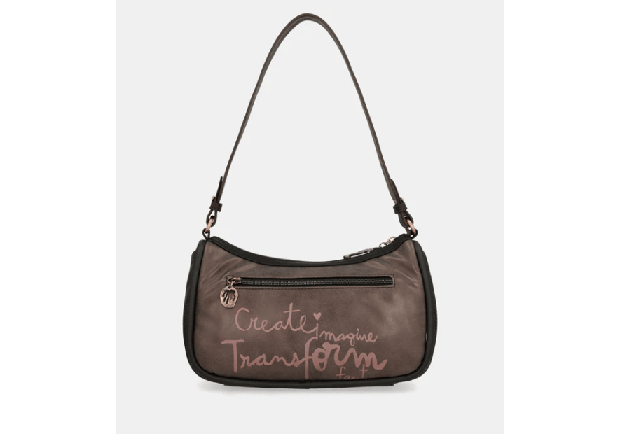 Anekke 39702-309 - POLYURÉTHANE - NOIR sac baguette Sacs à mains