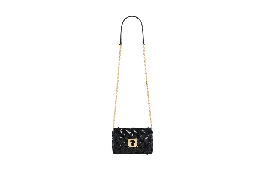 Gerard Darel LE MINI FANY/466 - SEQUIN - NOIR sac rabat s gérard darel le mini fanny Sacs à mains