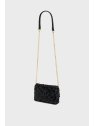 Gerard Darel LE MINI FANY/466 - SEQUIN - NOIR sac rabat s gérard darel le mini fanny sacs-a-mains