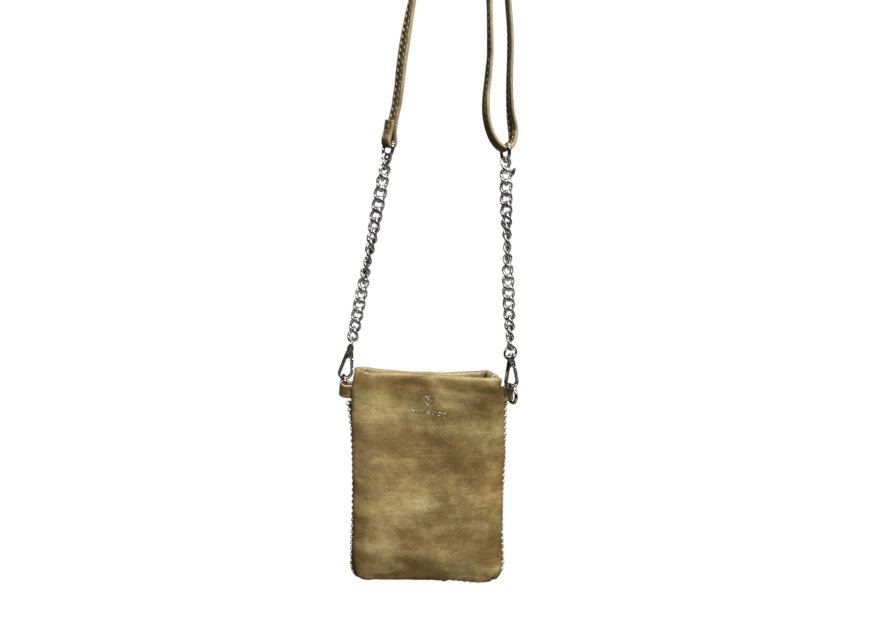 MIA & JOY MJ2055 - POLYURÉTHANE - KAKI pochette téléphone Sacs à mains