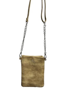 MIA & JOY MJ2055 - POLYURÉTHANE - KAKI pochette téléphone Sacs à mains