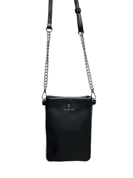 MIA &  JOY MJ2055 - POLYURÉTHANE - NOIR pochette téléphone sacs-a-mains