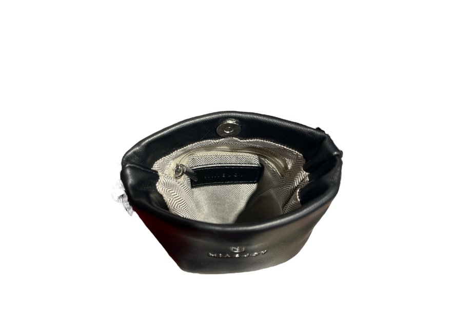 MIA & JOY MJ2055 - POLYURÉTHANE - NOIR pochette téléphone Sacs à mains