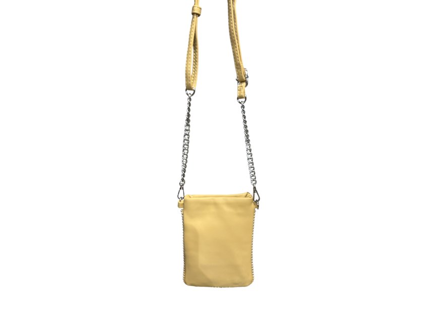 MIA & JOY MJ2055 - POLYURÉTHANE - BEIGE pochette téléphone Sacs à mains