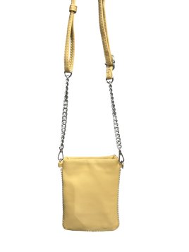 MIA & JOY MJ2055 - POLYURÉTHANE - BEIGE pochette téléphone Sacs à mains