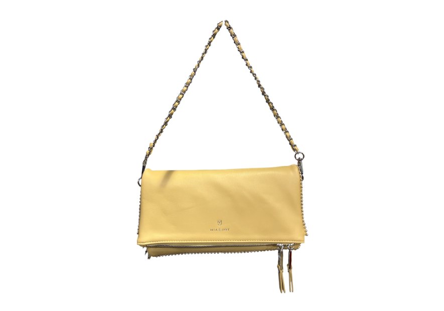 MIA & JOY MJ2057 - POLYURÉTHANE - BEIGE sac porté épaule synthétique Sacs à mains